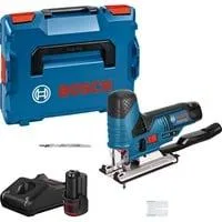 Akku-Stichsäge GST 12V-70 Professional, 12 Volt blau/schwarz, 2x Li-Ionen Akku 3,0Ah, in L-BOXX