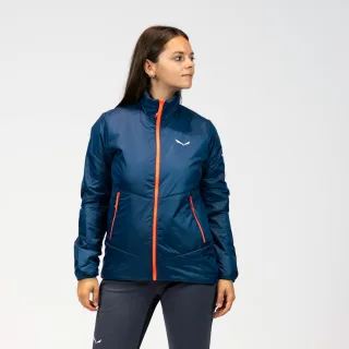 SALEWA - Puez 3 Tirolwool zip-in Jacke Damen - Blau (Gr.38)