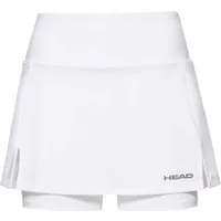 Head Tennisrock mit Innenhose Club Basic weiss Mädchen