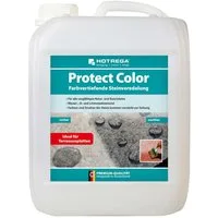 HOTREGA® Steinimprägnierung Protect Color farbvertiefende Steinveredelung 5L Naturstein-Imprägnierung