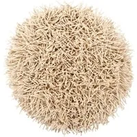 Heckett and Lane Badematte Busto Badematte 60 rond Off-White Badematte 60-Rond Off-white Uni, Baumwollmischung, Badematte Badteppich
