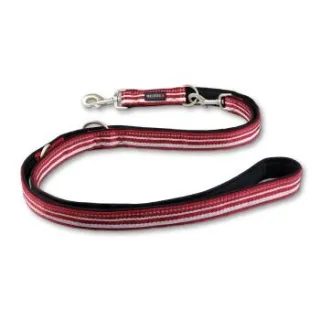Wolters Active Pro Führleine Hundeleine rot/ silber M-L