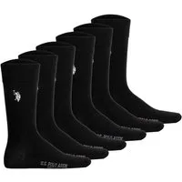 U.S. Polo Assn. Kurzsocken Herren Socken 6er Pack Baumwolle (Packung, 6er Pack)