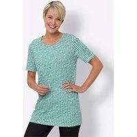 Sieh an! T-Shirt Longshirt Kurzarm
