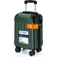 YONSLY Hartschalen-Trolley Hartschalen-Reisekoffer Trolley Rollkoffer in S/M/L/XL Größen, 4 Rollen, mit 360°-Lenkrollen, Zahlenschloss und mehrstufigem Teleskopgriff