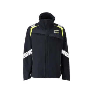 MASCOT Herren Jacke ACCELERATE MULTISAFE Schwarzblau / Hi-vis Gelb M - 21209-284-01017-M