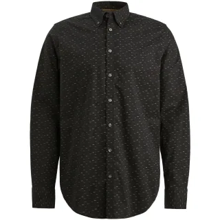 PME Legend - Hemd aus Popeline schwarz - Gr. - XXL