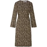 Hessnatur A-Linien-Kleid Regular aus LENZING™ ECOVERO™ Satin (1-tlg)