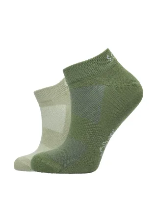 s.Oliver - Sneakersocken olive - Gr. - 44.5