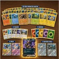 The Pokémon Company Sammelkarte Pokémon Karten Deutsch – Reverse Holo, EX, Booster & Bulk
