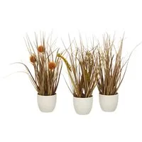 Kunstgras Grasbusch Düne, Creativ green, Höhe 26 cm, als Set aus drei Ausführungen