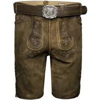 Stockerpoint Trachtenlederhose Sigl Herren (1-tlg) Trachtenlederhose, Trachtenhose, Bayerische Lederhose, Oktoberfest