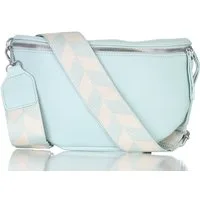 simaranda Handtasche Gürteltasche Damen 25 Mint Klein 23 x 14 x 7 cm