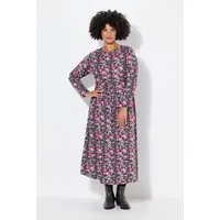 Angel of Style Maxikleid Maxikleid A-Linie Blumen-Camouflage Druck