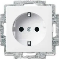 Busch-Jaeger Schuko-Stecker Busch-Jaeger SCHUKO Steckdosen-Einsatz alpinweiß 20 EUCBLI-914
