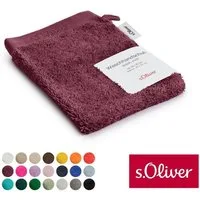 s.Oliver Waschhandschuh s.Oliver, Premium Qualität, 600 gr/m², auch als Sets erhältlich, Walkfrottier (1-St), große Farbauswahl, auch als Duschtuch, Handtuch, Gästetuch