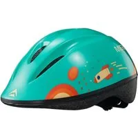 Merida Fahrradhelm Merida Helm Matts J türkis 47-53 cm Türkis/orange - sicherer Kinder-Fa