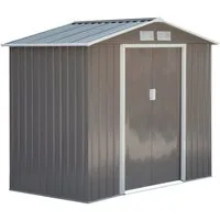Outsunny Gerätehaus, BxT: 127x213 cm, (Set, 1 St., Set), mit Fundament