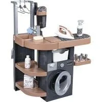 Rowenta Haushalts-Set Waschküche, Kinderhaushaltsgerät braun/dunkelgrau