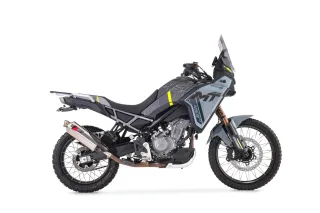 ZARD Sport Auspuff Edelstahl CF Moto 450 MT Bj.2024-2026 EURO5/EURO5+ /plug&amp;play/eintragungsfrei+ABE