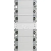 KNX Tastsensor 3 Komfort sechsfach mit Inbetriebnahme-Wippe Retail