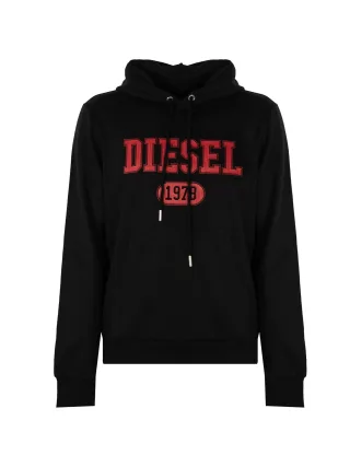 Diesel Sweatshirt S-Ginn Herren Schwarz