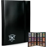 Coradoma Sammelkarte Sammelalbum für 360 Pokemon Karten Pro Card Binder Ordner, 40 Seiten je 9 Karten Portfolio