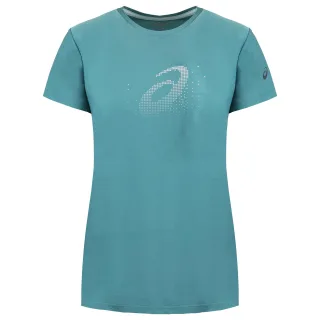 ASICS Logo Womens Teal T-Shirt