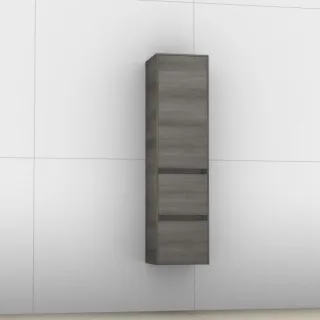Artiqua 116 Midischrank, Graphit Struktur quer, 116-MLL-1-30-L-7070-401 116-MLL-1-30-L-7070-401
