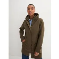bonprix Parka taillierte Passform, mit Stehkragen und Tunnelzug