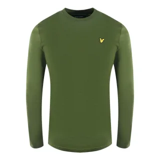 Lyle & Scott Merklogo-T-Shirt in Schwarz mit großem Schwarz