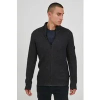 11 Project Strickjacke PRXander ZipperJacke mit Stehkragen