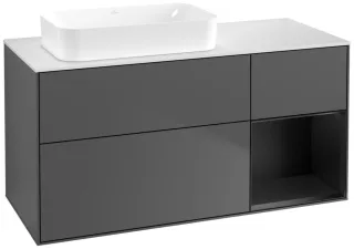 Villeroy & Boch Waschtischunterschrank Finion G69 1200x603x501mm Wandbel. WT li , G691PDGK G691PDGK