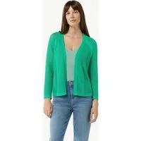 comma Cardigan Strickjacke Cardigan mit 3/4-Ärmel