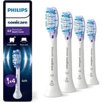Philips Sonicare Aufsteckbürsten G3 Premium Gum Care, für gesünderes Zahnfleisch, für jedes Sonicare Handstück