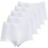 Schöller Taillenslip 5er Pack Damen Taillenslip Baumwolle Supergekämmt (Packung, 5-St) -