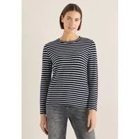 CECIL Langarmshirt im Streifen-Design