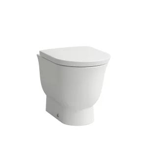 LAUFEN Stand-Tiefspül-WC THE NEW CLASSIC 370x530 VARIO-Abg. spülrandlos weiß matt, H8238517570001 H8238517570001