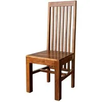 Massivmoebel24 Holzstuhl OXFORD, Stuhl Akazie 45x46x110 honig lackiert OXFORD #25