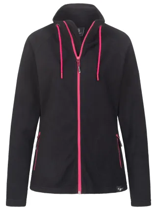 Rock Creek Fleecejacke Schwarz