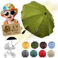 BambiniWelt by Rafael K. Kinderwagen-Sonnenschutzhülle Sonnenschirm Sonnenschutz für Kinderwagen Buggy Jogger universal UV50+, UV 50+ Schutz