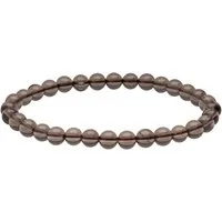 Lebensquelle Plus Armband Rauchquarz Kugelarmband, 6 mm