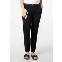 SUBLEVEL Chinohose Chino Hose mit Gürtel Flechtgürtel inklusive, Chino Hose