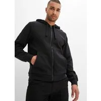 bonprix Kapuzensweatjacke mit Kapuze, mit Reißverschluss, mit Kängurutaschen, Regular Fit