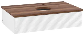 Villeroy & Boch Waschtischunterschrank Antao K08_5 800x190x500mm mit Struktur FK/AP: MT/2 K08152MT