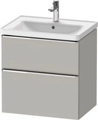 Duravit D-Neo Waschtischunterbau wandhängend Betongrau Matt 634x452x625 mm - DE4354010070000 DE4354010070000