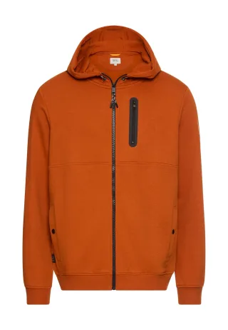 camel active - Sweatjacke mit Kapuze cinnamon - Gr. - XXL