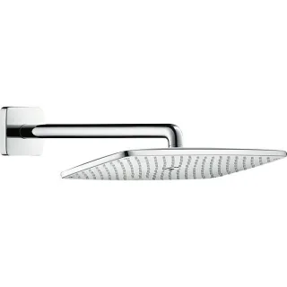 hansgrohe Raindance E 360 Air Kopfbrause 26605000 1jet, chrom, EcoSmart, mit Brausearm 390 mm