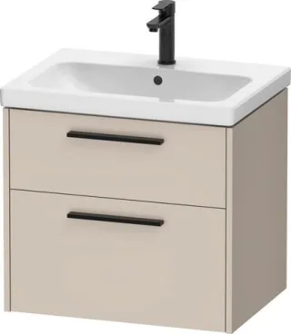 Duravit D-Code Waschtischunterschrank wandhängend Schubk. 2, DC46710BD910000
