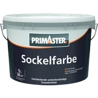 Primaster Fassadenfarbe Primaster Sockel- und Dachfarbe 5 L anthrazit